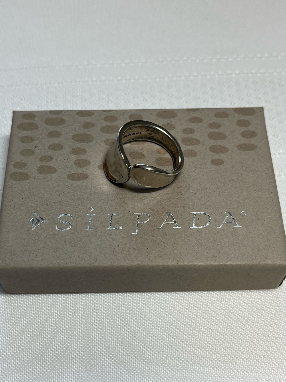 New Silpada sterling silver ring. 925. Size 8